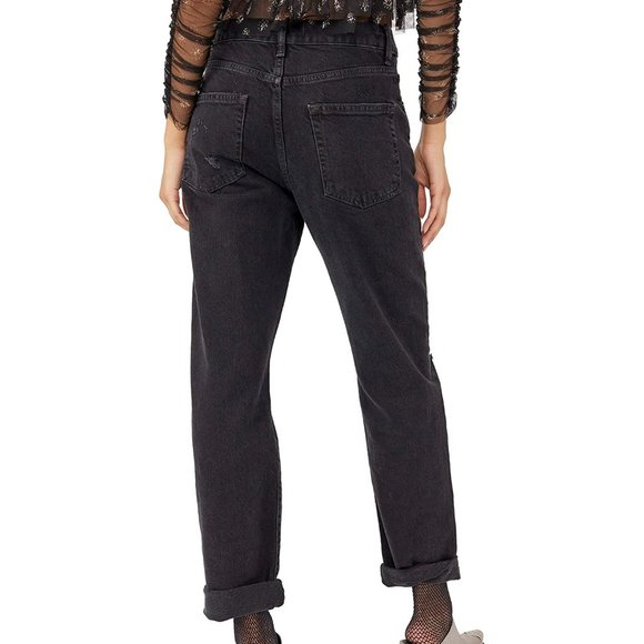 Free People We The Free Bren Boyfriend Jeans NEW - Picture 2 of 2
